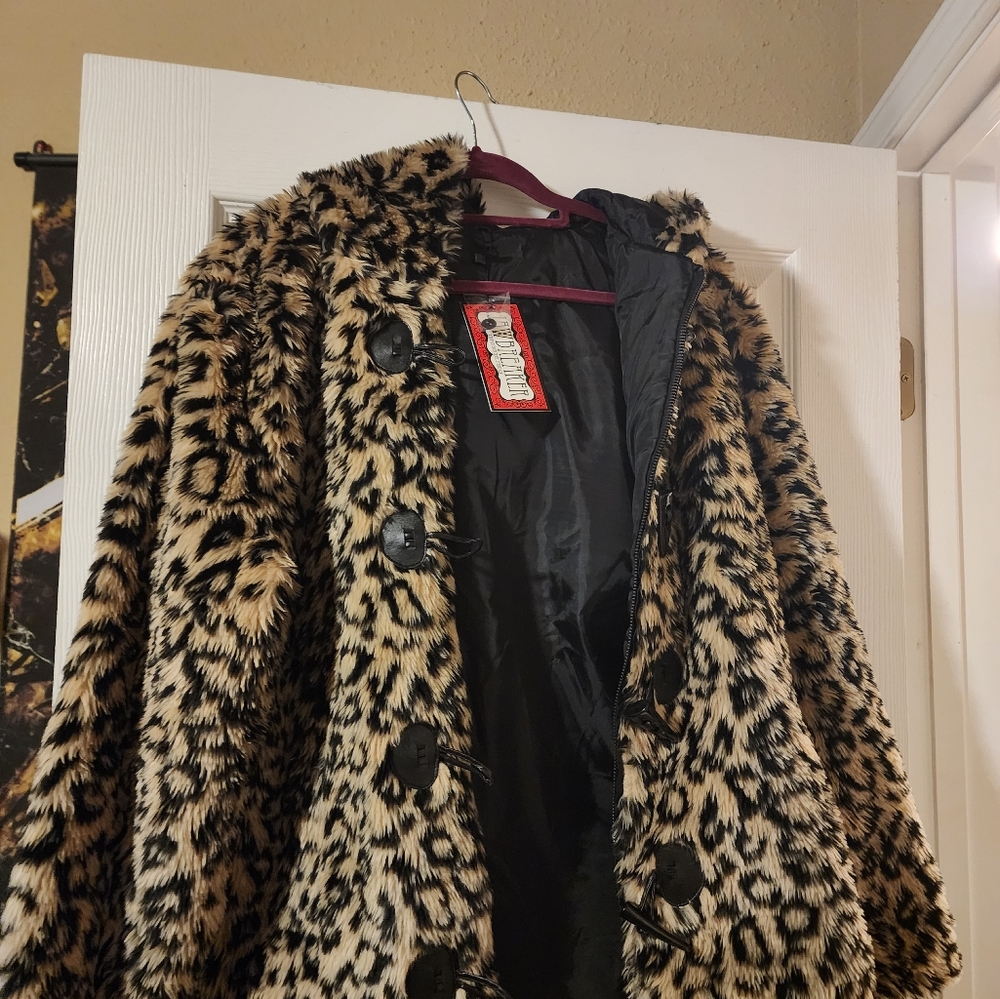 Jawbreaker Leopard Print Jacket
